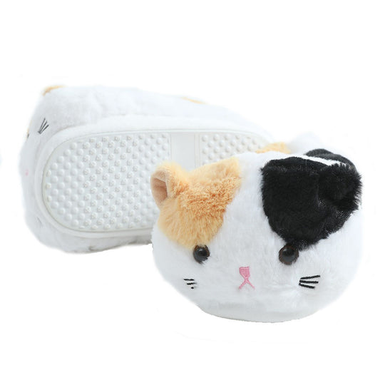 Kawaii Cat Slippers Winter Indoor Shoes toy triver