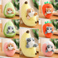 Kawaii Cat in Fruit Plush Toy-Quirky Fruit & Pet Fusion for Decor toy triver