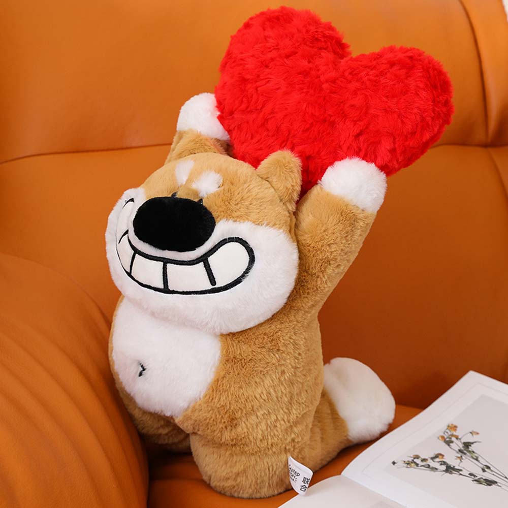 Kawaii Courtship Love Dog Plush Toy toy triver