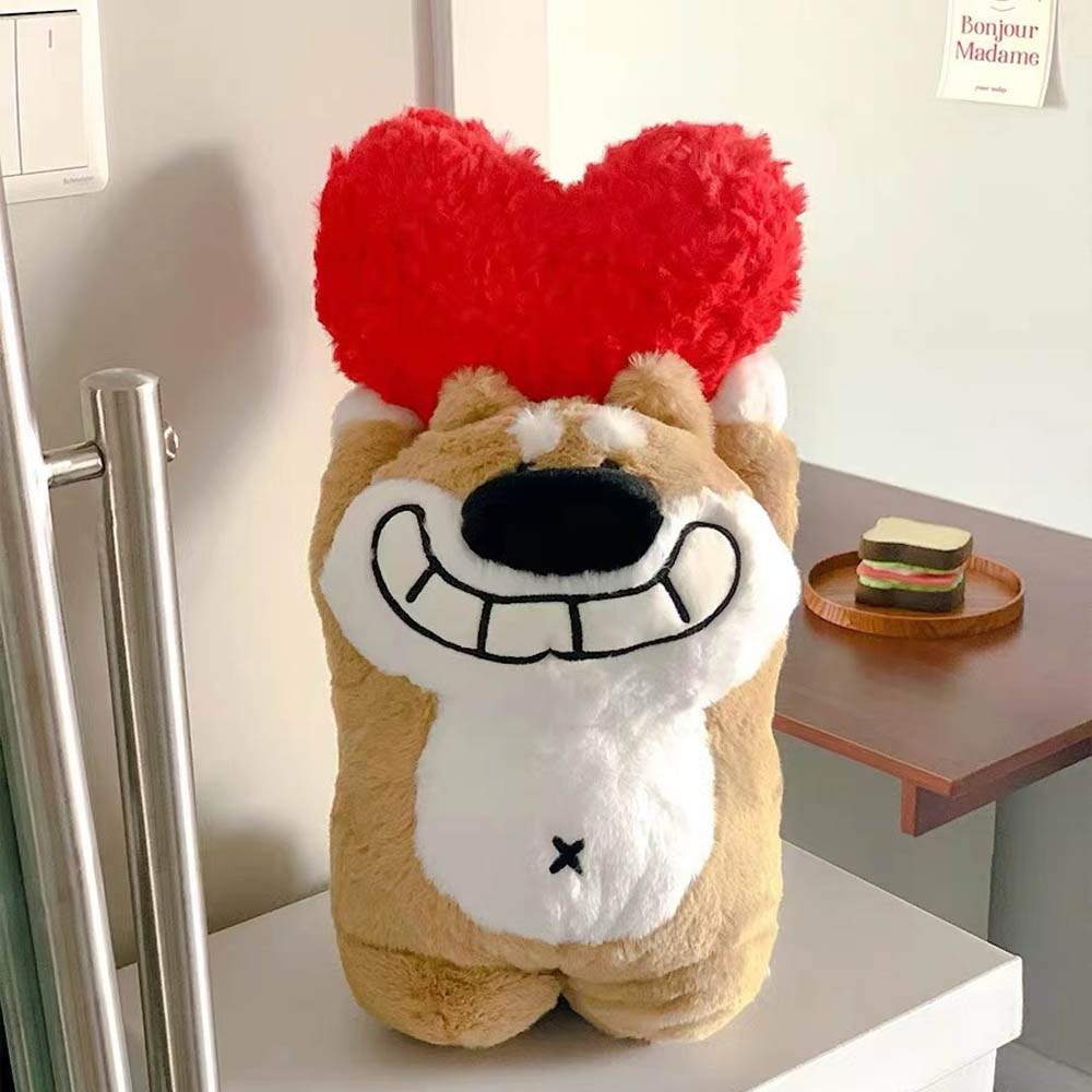 Kawaii Courtship Love Dog Plush Toy toy triver