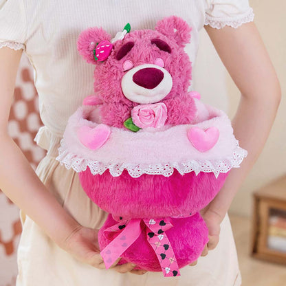 Kawaii Flower Bouquet Bear Stuffed Animal Plush toy triver