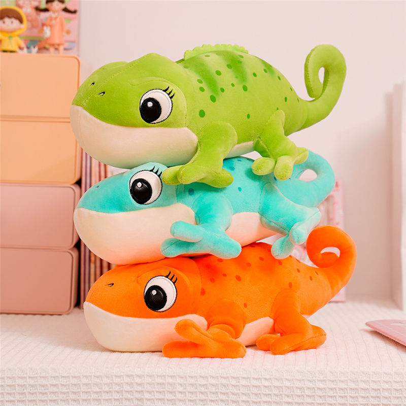 Reptile Lizard Chameleon Iguana Gecko Plush Toy Stuffed Animal Toy Triver
