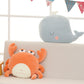 Kawaii Goose Crab Lion Whale Plush Toy Stuffed Animal toy triver
