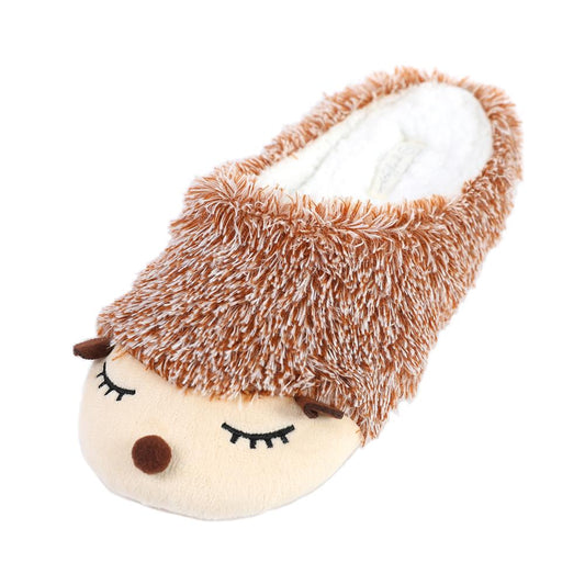Kawaii Hedgehog Slippers Winter Indoor Home Shoes toy triver