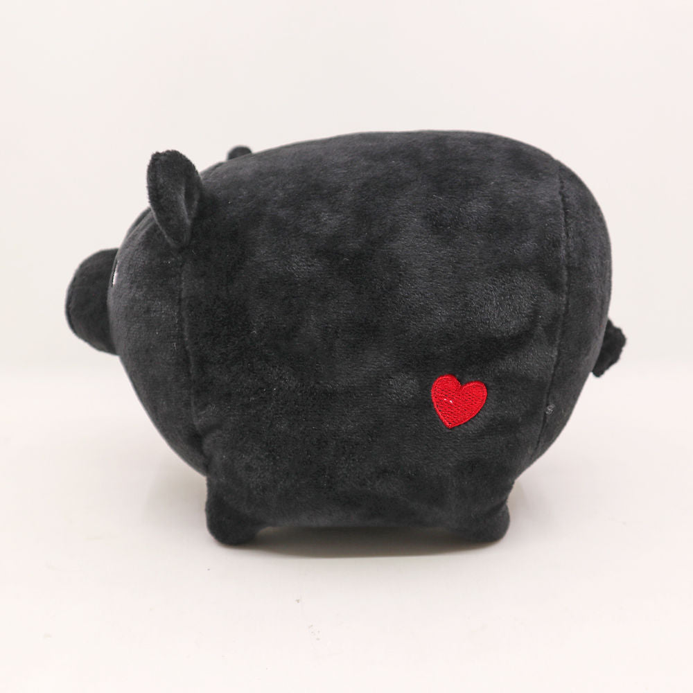 Kawaii Black Pig Plush Toy Stuffed Animal toy triver