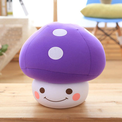 Kawaii Mushroom Plush Toy Stuffed Doll toy triver