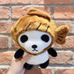 Panda in Taiyaki Fish Hat Plush Toy toy triver