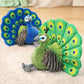 Kawaii Peacock Plush Toy Stuffed Animal toy triver