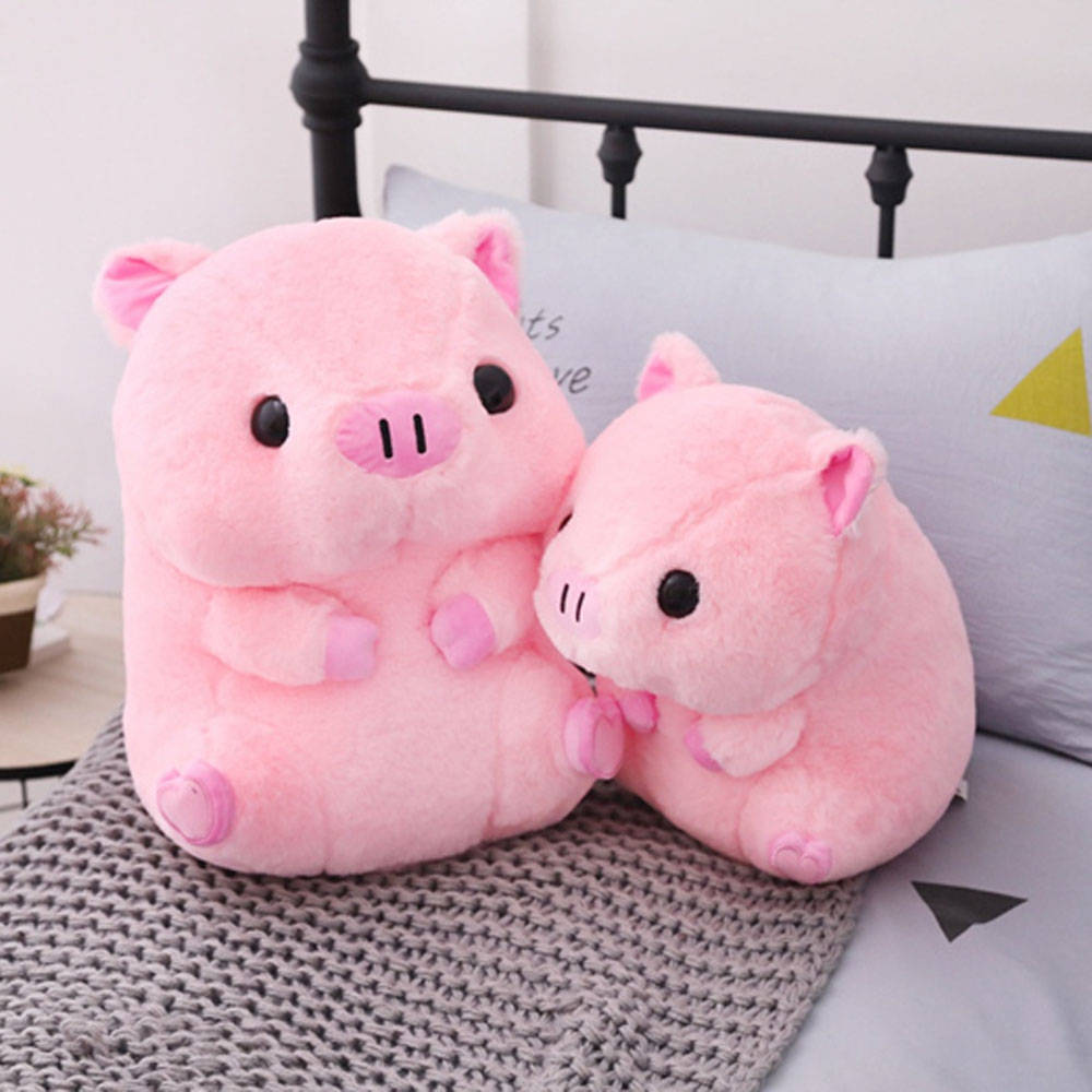 Kawaii Pink Pig Plush Toy toy triver