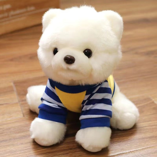 Kawaii Pomeranian Dog Plush Toy Stuffed Animal toy triver