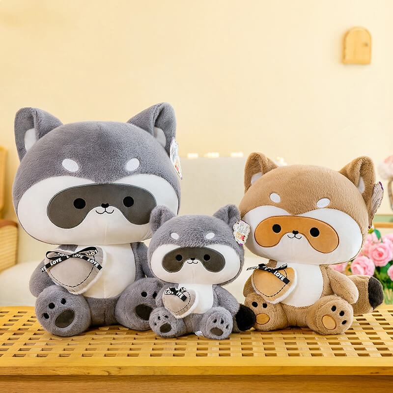 Kawaii Raccoon Plush Toy Stuffed Animal Toy Triver