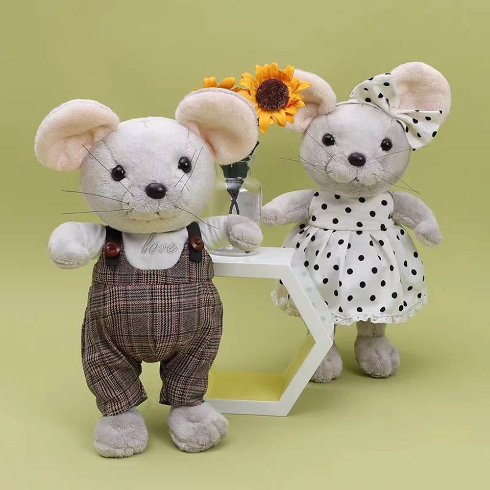 Kawaii Rat Mouse Plush Toy Stuffed Animal toy triver