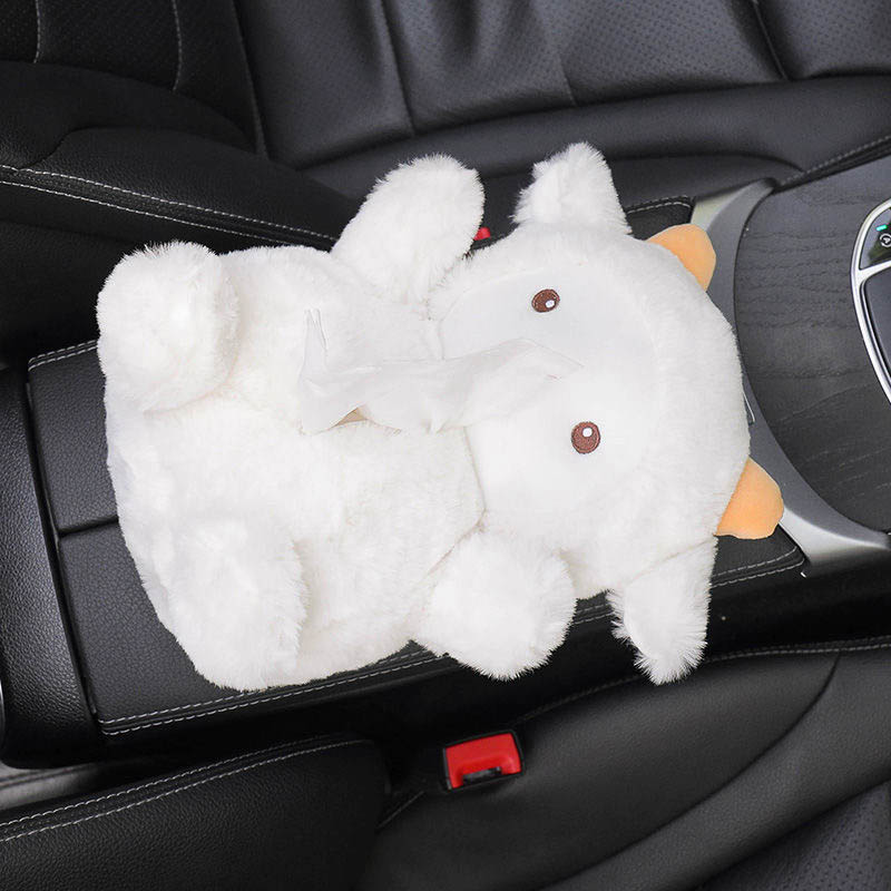 Plush Paper Machine Kawaii Sheep Tissue Box Napkin Paper Holder Plush Toy – Toy Triver