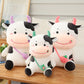 Kawaii Strawberry Cow Stuffed Animal Plush toy triver