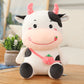 Kawaii Strawberry Cow Stuffed Animal Plush toy triver