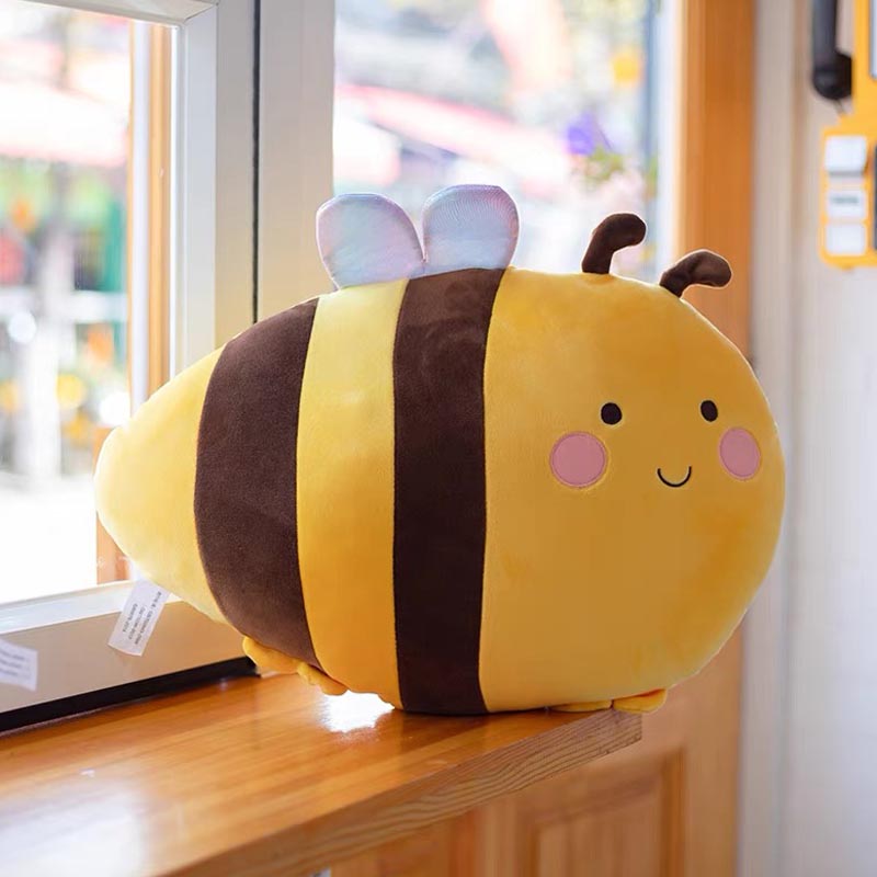 Stuffed Bee Kawaii Bee Stuffed Animal Plush Toy – Toy Triver