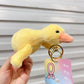 Kawaii Goose Pendant Keychain Plush Toy toy triver