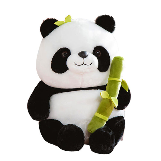 Cute Bamboo Panda Plush Toy Stuffed Animal Toy Triver