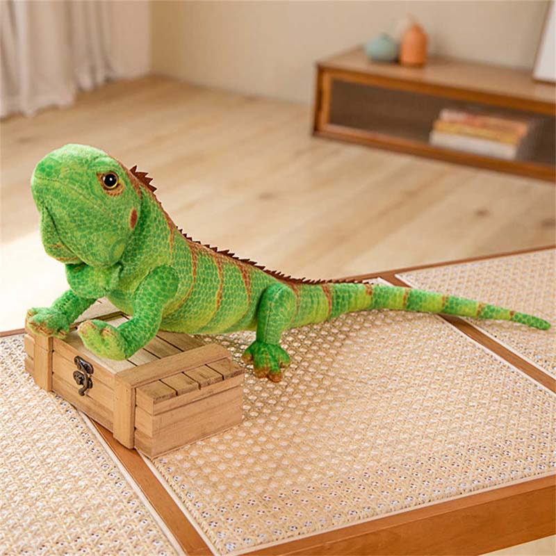 Lizard Chameleon Iguana Gecko Stuffed Animal Plush toy triver
