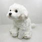 Realistic Maltese Stuffed Animal Plush Toy Stuffed Maltese Dog toy triver