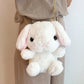 Mini Cute Bunny Crossbody Shoulder Plush Bag toy triver