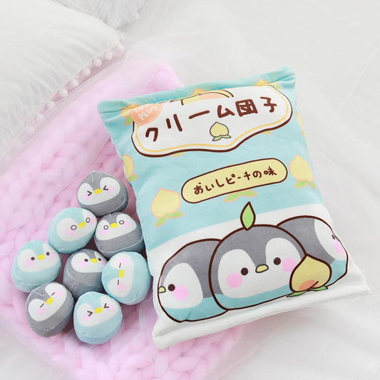 A Bag of Kawaii Penguin Plush Toys Stuffed Animals Doll toy triver
