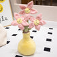 Peach Blossom Flower Pot Plush Toy toy triver