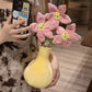 Peach Blossom Flower Pot Plush Toy toy triver