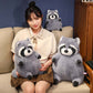 Raccoon Plush Stuffed Animal toy triver