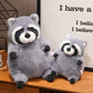 Raccoon Plush Stuffed Animal toy triver