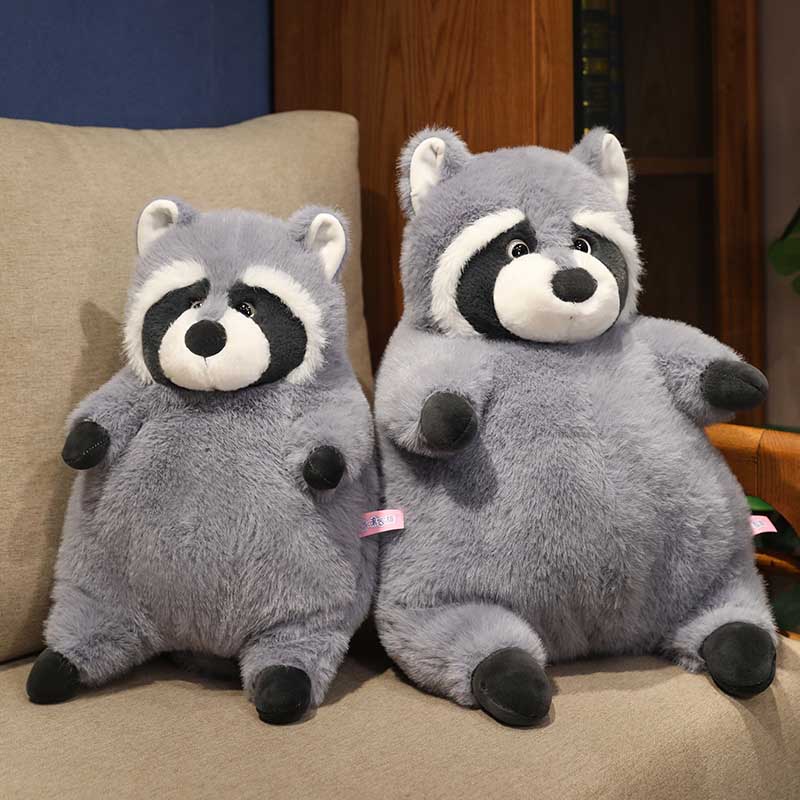 Raccoon Plush Stuffed Animal toy triver