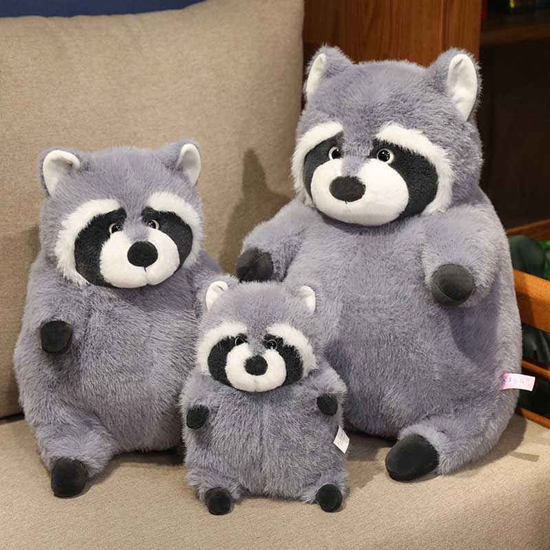 Raccoon Plush Stuffed Animal toy triver