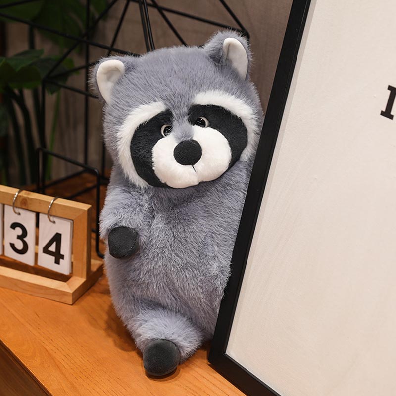 Pushy Raccon Raccoon Plush Stuffed Animal – Toy Triver