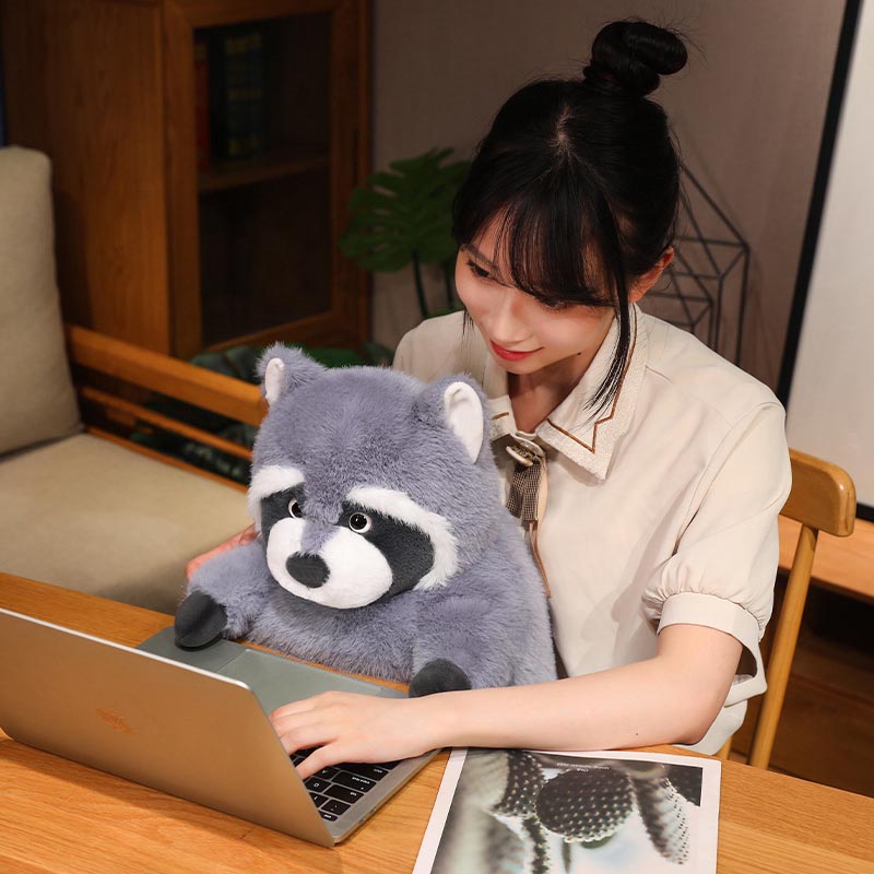 Raccoon Plush Stuffed Animal toy triver