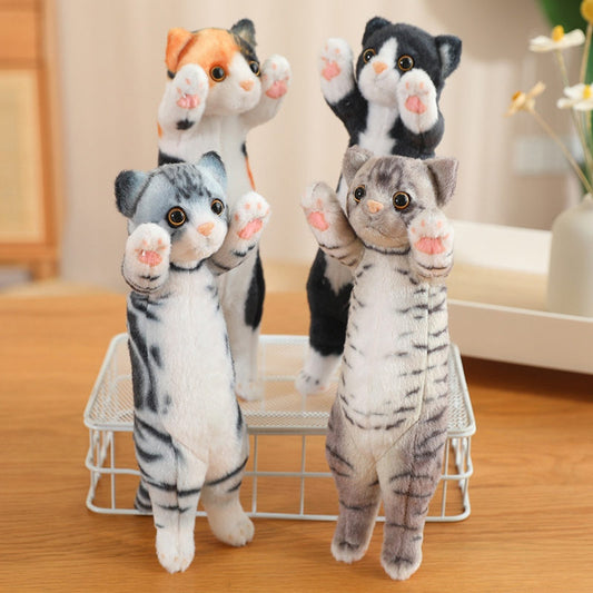 Realisti Standing Cat Plush Toy toy triver