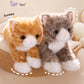 Realistic Cat Plush toy triver