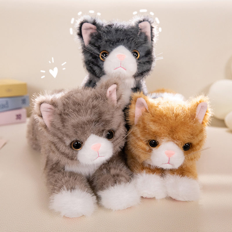 Realistic Cat Plush toy triver