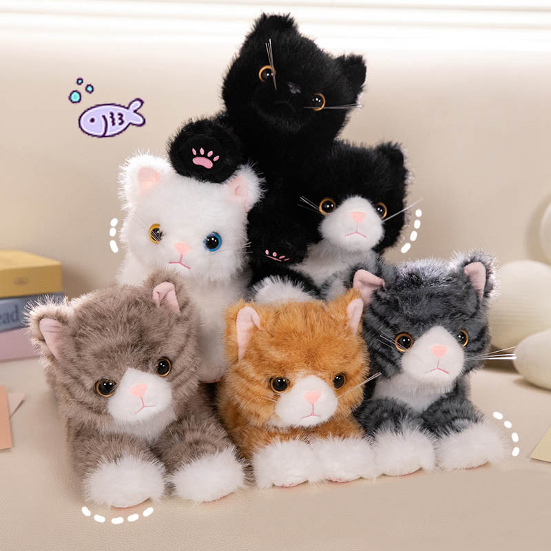 Realistic Cat Plush toy triver