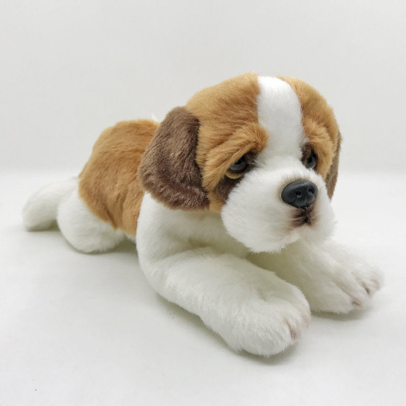Saint Bernard Dog Plush Toy Stuffed Animal toy triver