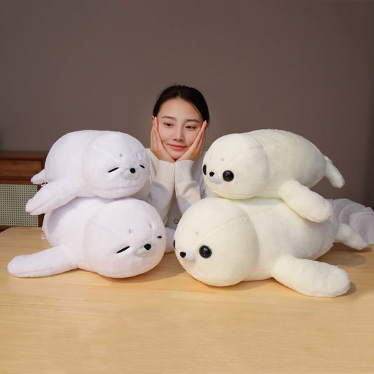 Sea Lion Fat Seal Pillow Plush Toy Stuffed Animal toy triver