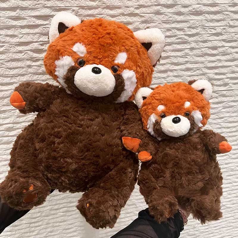 Sleepy Red Panda Plush Toy toy triver