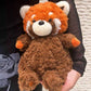 Sleepy Red Panda Plush Toy toy triver