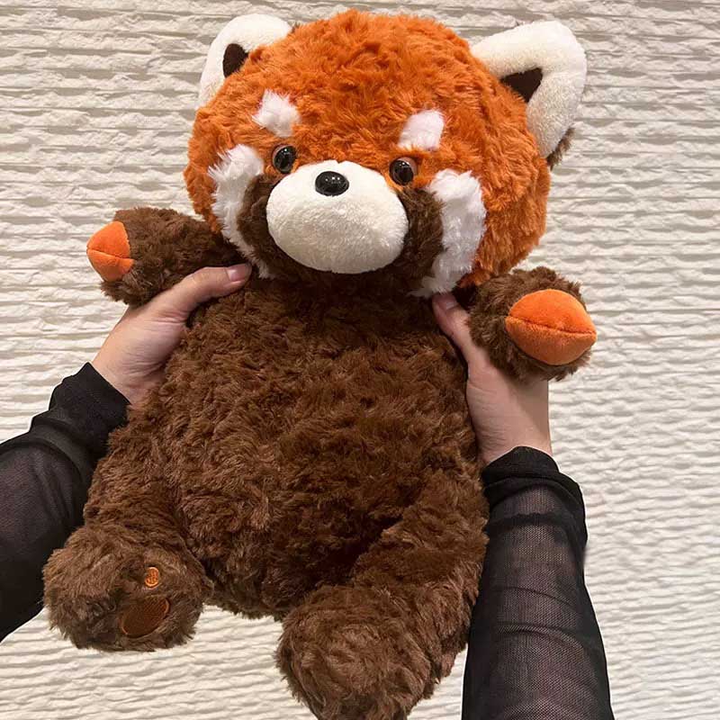 Sleepy Red Panda Plush Toy toy triver