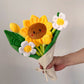 Smiling Sunflower Plush Bouquet toy triver