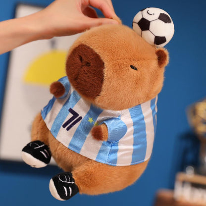 Soccer Capybara Plush