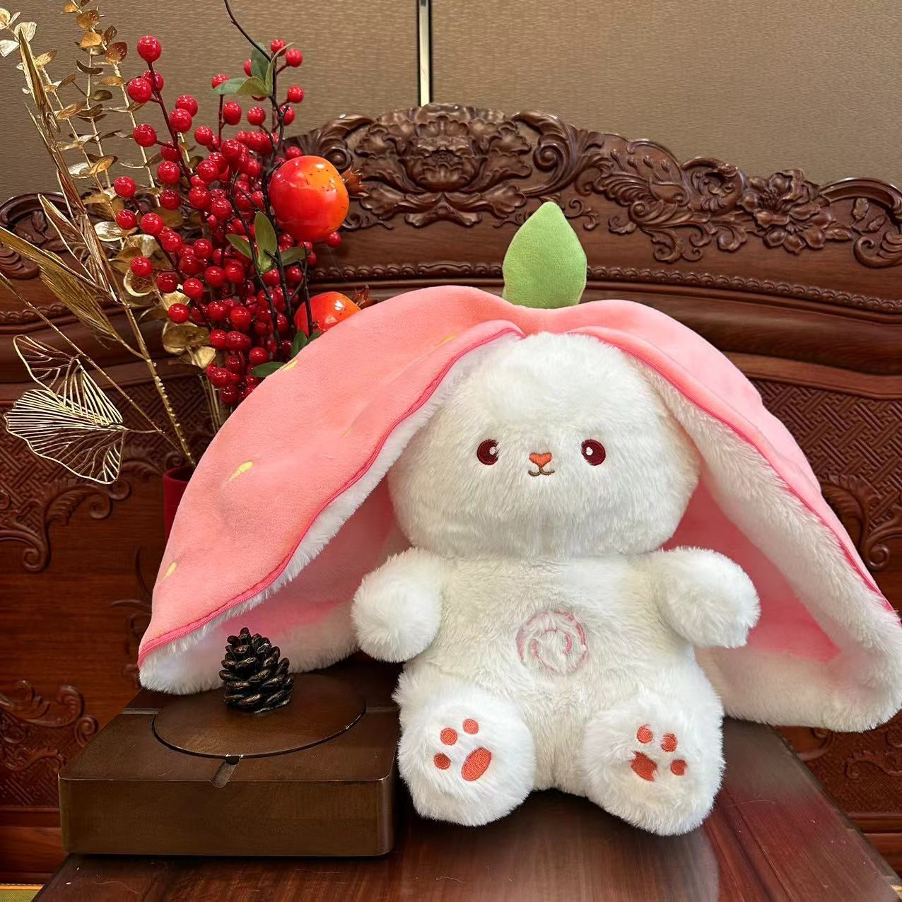 Breathing Fruit Bunny Plush™ toy triver