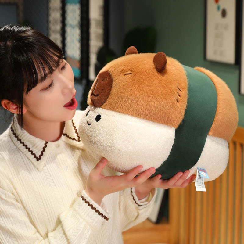 Sushi Capybara Plush Stuffed Animal toy triver