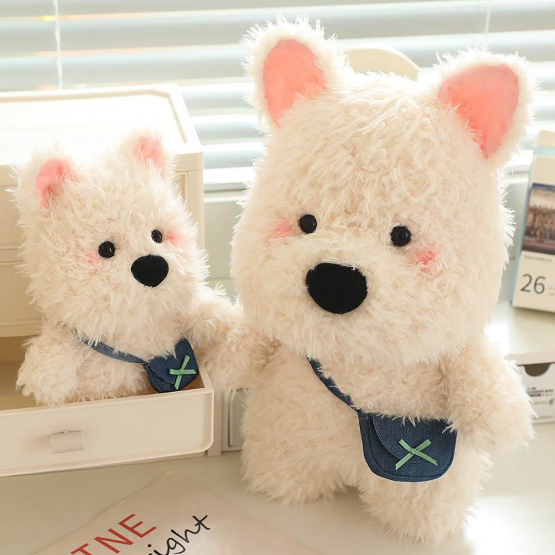 Cute West Highland Terrier Stuffed Animal toy triver