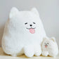 White Samoyed Dog Plush toy triver