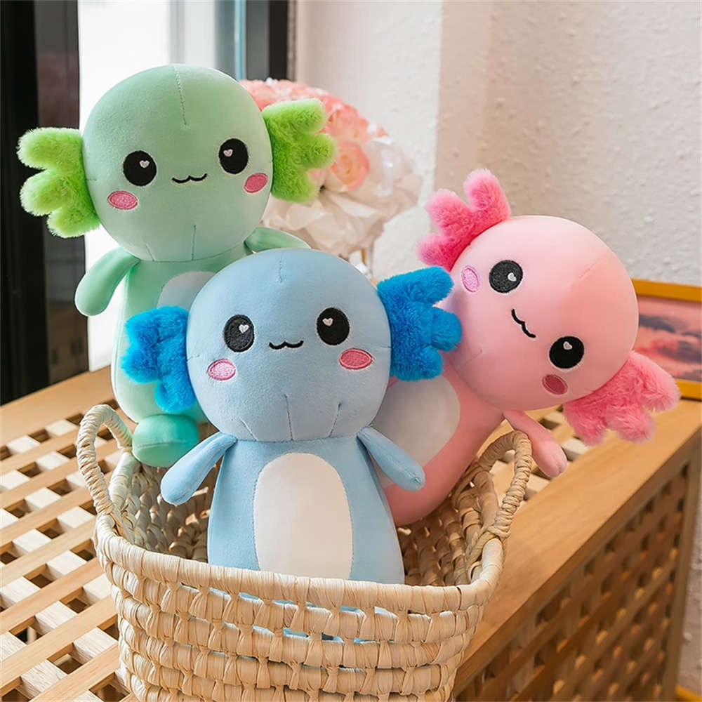 Kawaii Axolotl Plush Stuffed Animal Toy Triver